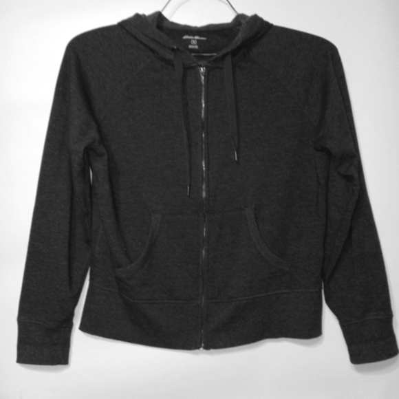 Eddie Bauer Other - Eddie Bauer Hoodie Slate Grey Zip Closure Boy Medium Split Pocket Very Nice Buy